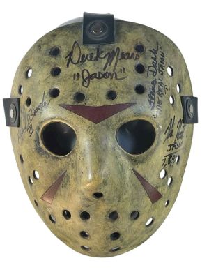 Freddy vs. Jason (2003) - Jason Mask Signed by 4 Jason’s | Hanlin Auction Service