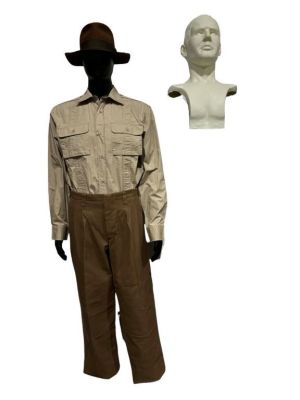 Lot 156 - Indiana Jones Epic Stunt Spectacular (1989) - Indiana Jones Costume | Hanlin Auction Service