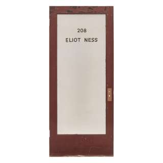 An Eliot Ness Door from The Untouchables Television Series | Bonhams