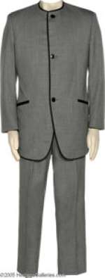 Sean Penn Suit. Gray Nehru suit worn by the talented actor in the movie "I Am Sam," for which Penn received an Oscar nominat...