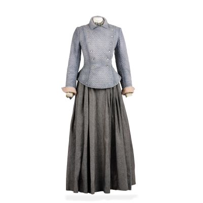 Outlander | Claire’s quilted costume Season 8, Episode 1, ’Soul of a Rebel’ 4 | Bonhams