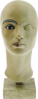 "Cleopatra" Make-Up Head. Used to design Elizabeth Taylor’s make-up for the movie. In very good condition with only a few sc... | Heritage