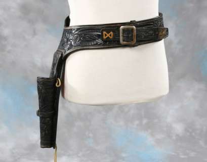 Lot 170 - Dan Blocker gunbelt/quickdraw rig from Bonanza
