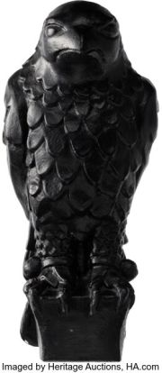 [Humphrey Bogart]. The Maltese Falcon (Warner Bros., 1941), Replica Painted Plaster Statuette. | Heritage