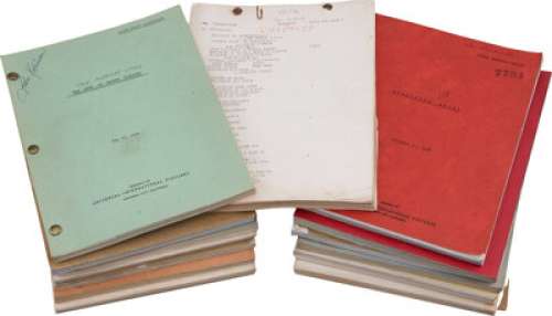 Universal Studios Vintage Film Noir Script Archive.... | Heritage