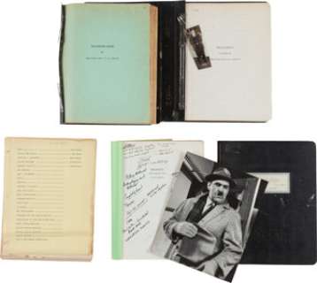 A Cliff Osmond Collection of Personally-Owned Film Scripts, 1960s. | Heritage