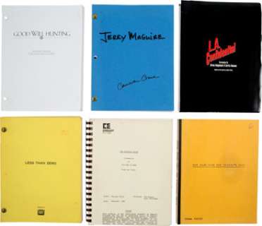 A Large Collection of Scripts, 1950s-1990s. (Total: 14 Items) | Heritage