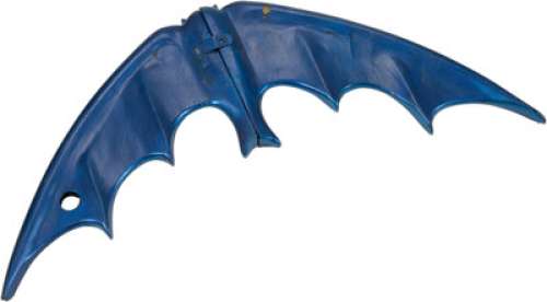 Adam West "Batman" Hero Folding "Batarang" in Original Metal Bat-Belt Holster from Batman (T... | Heritage