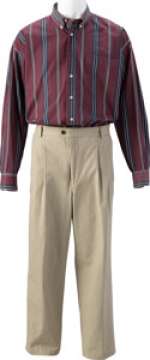 Jason Alexander "George Costanza" Striped Shirt and Cotton Trousers from Seinfeld (NBC TV, 1... | Heritage