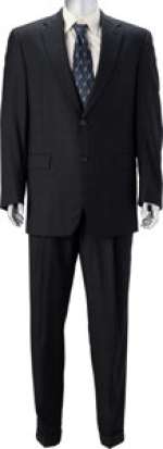 Steve Carell "Michael Scott" 2-pc Dark Blue Suit, Shirt and Tie from The Office (NBC TV, 200...
