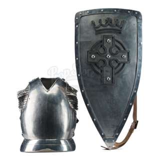 FIRST KNIGHT (1995) - Lot 672 - Lancelot‘s (Richard Gere) Torso Armor and Shield