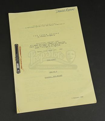 The Storyteller | The Three Ravens Script | Propstore (Buy Now)