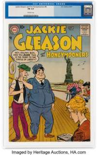 Jackie Gleason and the Honeymooners #8 (DC, 1957) CGC FN 6.0 Off-white pages. | Heritage