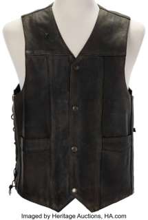 Daryl Dixon (Norman Reedus), Signature Leather Vest from The Walking Dead: Daryl Dixon (AMC 2023-Present). | Heritage