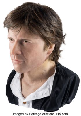 Star Wars: Episode IV - A New Hope (TCF, 1977), Harrison Ford "Han Solo" Mask Over Display Bust. | Heritage