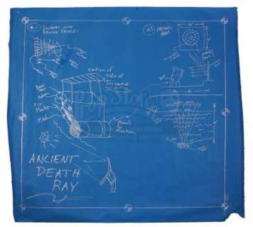 Mythbusters | Episode "Ancient Death Ray" (2004, E16): Episode Blueprint - Ancient Death Ray | Propstore