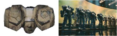 Iron Man 2 Production Used Hammer Drone Pelvis Wreckage Movie Prop | SWAU