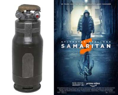 Samaritan Resin Grenade Used by Sylvester Stallone Amazon Movie Prop - 2022 | SWAU