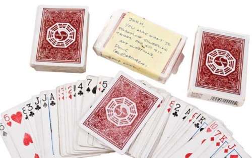 Lost | DHARMA-branded playing cards used by Sawyer & Jack | Profiles in History