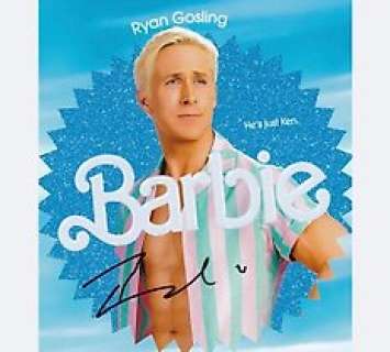Barbie - Barbie - Signed by Ryan Gosling (Ken)