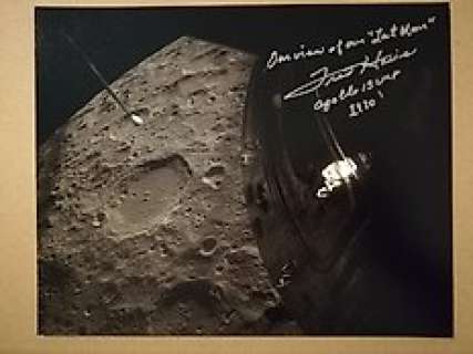 Fred Haise Apollo 13 Astronaut Handsigned Photo in-Person Autograph | Fred Haise Apollo 13 Astronaut handsigned photo in-person autograph | Catawiki