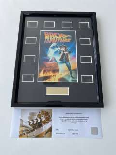 Film Cell Display, Back To the Future | Back to the Future, Film Cell Display - Michael J Fox, Christopher Lloyd, Lea Thompson | Catawiki
