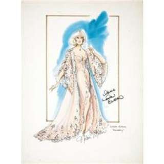 Lot 31306 - Nolan Miller Watercolor Sketch Dynasty