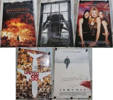 Original US Double Sided One sheet Posters Lot - Original US Double Sided One sheet Posters Lot