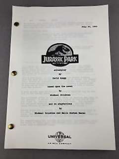 Jurassic Park | Jurassic Park - Sam Neill, Jeff Goldblum and Richard Attenborough - Amblin Entertainment | Catawiki