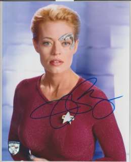 Star Trek Voyager, Star Trek Picard - Signed 10x8 photo - Jeri Ryan as Seven of Nine - Private Signing OfficialPix | Catawiki
