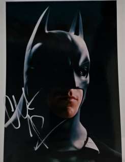 The Dark Knight - Signed by Christian Bale (Batman/Bruce Wayne) with LOA - 8x10" | Catawiki