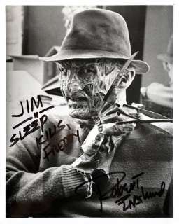 A Nightmare on Elm Street - Signed by Robert Englund (Freddy Krueger) - Autograph with COA | Catawiki