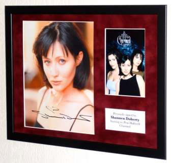 Charmed - Shannen Doherty (RIP) (Prue Halliwell) Framed, signed + COA & Photo signing session