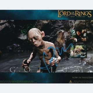 Lord of the Rings - Signed by Andy Serkis (Gollum) | Catawiki