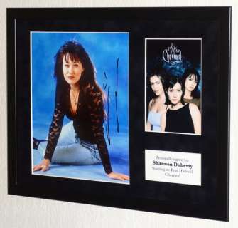 Charmed - Shannen Doherty (RIP) (Prue Halliwell) Framed, signed + COA & Photo signing session