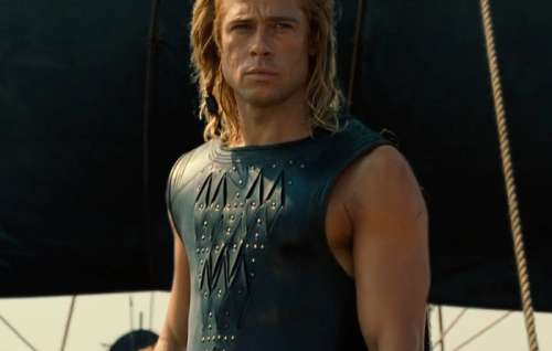 Troy - Original vest worn by a double of Brad Pitt, who played Achilles | Catawiki
