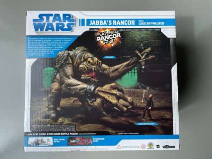 Hasbro - Figure - Star Wars - Hasbro/the Legacy Collection - Jabba’s Rancor with Jedi Luke Skywalker action figure - Plastic | Catawiki