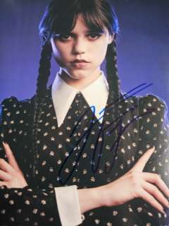 Wednesday - Jenna Ortega - Signed, with COA | Catawiki