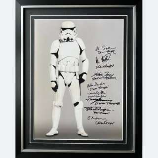 Star Wars - Stormtrooper - Signed By 8 Performers | Catawiki