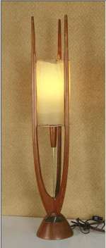 Lot 464 - "Powder Blue" 2009 with "Patrick Swayze" 1950‘s Danish Mid Century Modern Lamp used as a Movie Prop