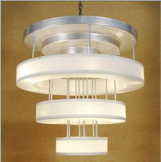 "Mr. & Mrs. Smith" 2005 starring "Brad Pitt" Aluminum Skyscraper Chandelier used as a movie prop. | 20th Century Props