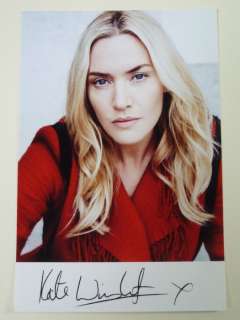 Kate Winslet, signed | Catawiki