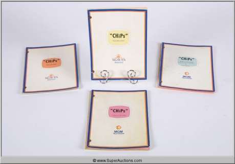 CHiPs Television Scripts | Super Auctions