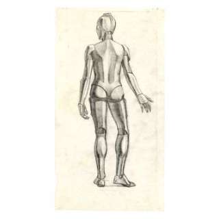 STAR WARS: A NEW HOPE (1977) - Lot 376 - Hand-drawn Ralph McQuarrie C-3PO Concept Sketch