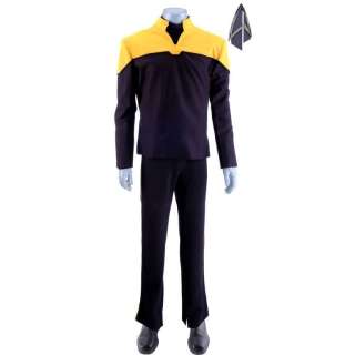 Star Trek: Picard Seasons 1 & 2 | Season 1 Starfleet 2390s Men’s Operations Uniform with Production-Quality Replica Combadge | Propstore