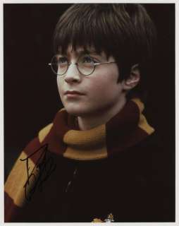 Harry Potter - Signed by Daniel Radcliffe, with Letter of Authenticity - Photo, Autograph | Catawiki