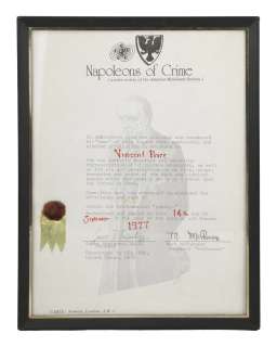 Two (2) Awards Given to Vincent Price | Planet Hollywood Vault