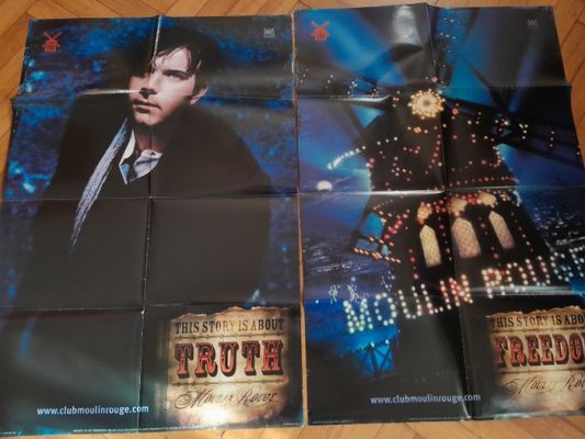 NICOLE KIDMAN EWAN Mc GREGOR - MOULIN ROUGE - 2000s