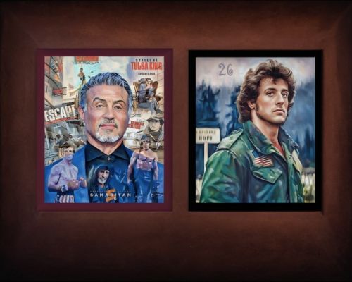 Rocky, Rambo - SilvesterStallone e i suoi film- edizione limitata -/30 - 2 Artwork | Catawiki