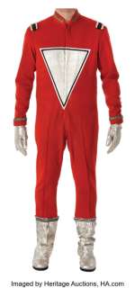 Robin Williams "Mork from Ork" signature space-suit costume designed by Robert Fuca for Mork and Mindy. ...